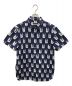 KENZO（ケンゾー）の古着「Shrimps slim-fit shirt」｜ネイビー