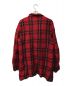 COMME des GARCONS SHIRT (コムデギャルソンシャツ) 22AW tartan wool blazer レッド サイズ:XL：71800円