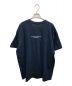 DESCENDANT (ディセンダント) ロゴプリントTシャツ ネイビー サイズ:4：5800円