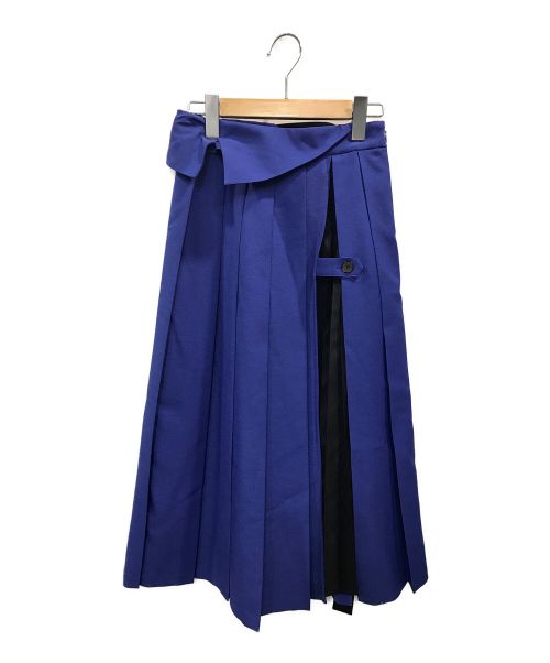 UNITED TOKYO（ユナイテッドトーキョー）UNITED TOKYO (ユナイテッドトウキョウ) プリーツスカート ブルー サイズ:1の古着・服飾アイテム