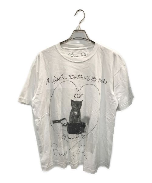 Bruce Weber（ブルース・ウェバー）BRUCE WEBER (ブルース・ウェバー) BIOTOP (ビオトープ) 10c (テンシー) Anniversary Photo T-shirts ホワイト サイズ:XLの古着・服飾アイテム