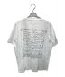 BRUCE WEBER (ブルース・ウェバー) BIOTOP (ビオトープ) 10c (テンシー) Anniversary Photo T-shirts ホワイト サイズ:XL：10800円