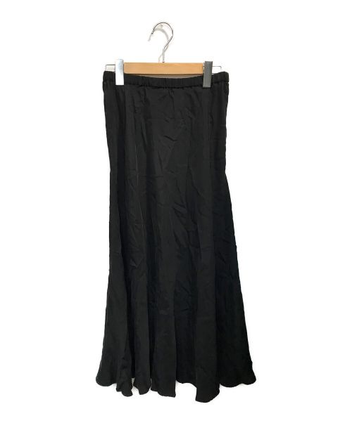 1er Arrondissement（プルミエ アロンディスモン）1er Arrondissement (プルミエ アロンディスモン) キュプラマーメイドスカート ブラック サイズ:36の古着・服飾アイテム