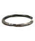 AMP (アンプ) LET IT BE Stamped & Twisted Bangle -Thick-：8800円