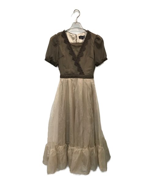EmiriaWiz（エミリアウィズ）EmiriaWiz (エミリアウィズ) Royal coture dress ブラウン サイズ:Sの古着・服飾アイテム