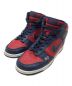 NIKE（ナイキ）の古着「SB Dunk High By Any Means」｜ボルドー×ネイビー