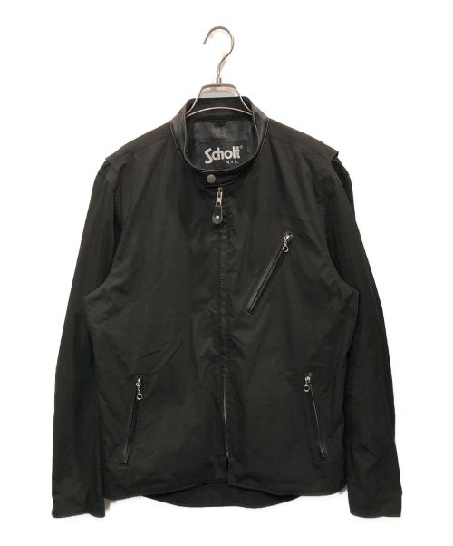 Schott（ショット）Schott (ショット) シングルライダースジャケット ブラック サイズ:Lの古着・服飾アイテム