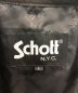 中古・古着 Schott (ショット) シングルライダースジャケット ブラック サイズ:L：7800円