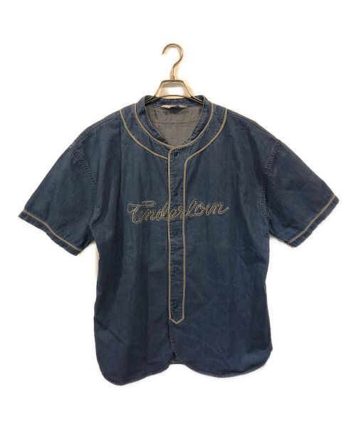 TENDERLOIN（テンダーロイン）TENDERLOIN (テンダーロイン) デニムベースボールシャツ インディゴ サイズ:XLの古着・服飾アイテム