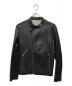 Calvin Klein（カルバンクライン）の古着「ライダースジャケット」｜ブラック