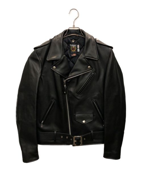 Schott（ショット）Schott (ショット) 613USTVINTAGE ONESTAR ライダースジャケット ブラック サイズ:38の古着・服飾アイテム