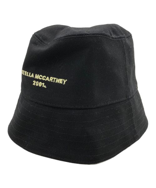 STELLA McCARTNEY（ステラマッカートニー）STELLA McCARTNEY (ステラマッカートニー) リバーシブルバケットハット ブラック×グリーン サイズ:58の古着・服飾アイテム