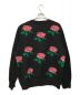 TTT MSW (ティーモダンストリートウェア) Rose Jaquard knit cardigan ブラック サイズ:L：13000円