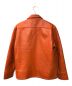 CHEVIGNON (シェビニオン) レザースナップジャケット オレンジ サイズ:M：10800円