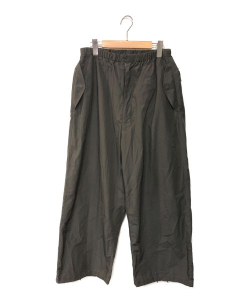 YOKE（ヨーク）YOKE (ヨーク) MILITARY WIDE EASY OVER PANTS グレー サイズ:2の古着・服飾アイテム