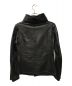KATHARINE HAMNETT (キャサリンハムネット) ゴートレザージャケット ブラック サイズ:L：11800円