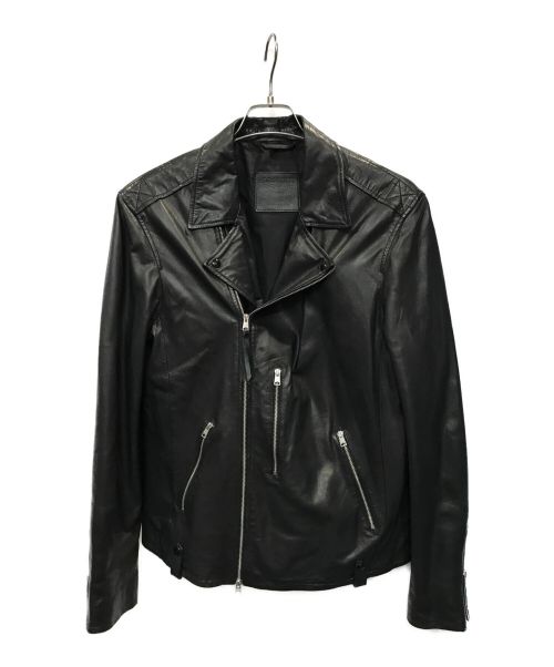 ALL SAINTS（オールセインツ）ALL SAINTS (オールセインツ) ライダースジャケット ブラック サイズ:Sの古着・服飾アイテム