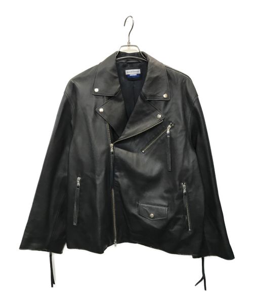 MAISON SPECIAL（メゾンスペシャル）MAISON SPECIAL (メゾンスペシャル) Lamb leather Prime-Over Double Rider Jacket ブラック サイズ:01の古着・服飾アイテム