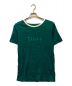 Christian Dior Sports（クリスチャン ディオールスポーツ）の古着「ロゴ刺繍Tシャツ」｜グリーン