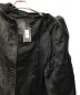 中古・古着 ARMANI EXCHANGE (アルマーニ エクスチェンジ) レザーフーデットジャケット ブラック サイズ:s：21000円