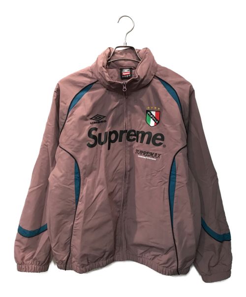 SUPREME（シュプリーム）Supreme (シュプリーム) UMBRO (アンブロ) Track Jacket ピンク サイズ:XLの古着・服飾アイテム