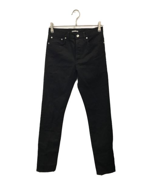 DIOR HOMME（ディオール オム）Dior Homme (ディオール オム) バックロゴパッチデニムパンツ ブラック サイズ:27の古着・服飾アイテム