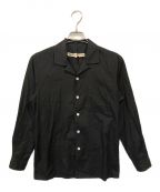COMME des GARCONSコムデギャルソン）の古着「アーカイブオープンカラーシャツ」｜ブラック
