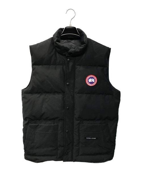 CANADA GOOSE（カナダグース）CANADA GOOSE (カナダグース) Freestyle Crew Vest ブラック サイズ:Lの古着・服飾アイテム