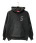 Supreme（シュプリーム）の古着「S Logo Hooded Sweatshirt」｜ブラック