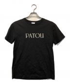 patouパトゥ）の古着「オーガニックコットン パトゥロゴTシャツ」｜ブラック