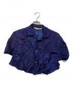 COMME des GARCONSコムデギャルソン）の古着「オールドクロップドレーヨンシャツ」｜ブルー