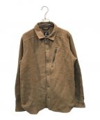 Teton Brosティートンブロス）の古着「Farallon Plain Shirt/ファラルーンプレーンジャケット」｜ブラウン