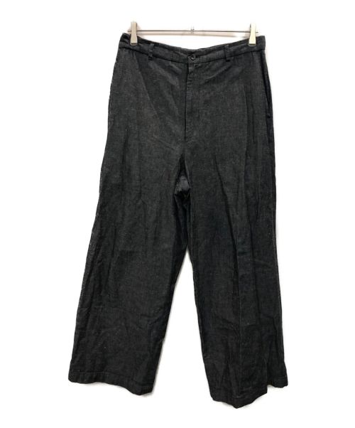 yokosakamoto（ヨウコサカモト）yokosakamoto (ヨウコサカモト) nomad trousers baggy インディゴ サイズ:Mの古着・服飾アイテム