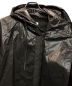 中古・古着 ONE GRAVITY (ワングラヴィティ) レザーライクフーデッドコート ブラック サイズ:L：10000円
