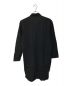 NEMETH (ネメス) ウールギャバジン断切シャツコート ブラック サイズ:L：23000円