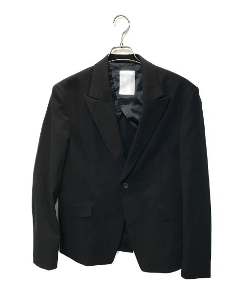 ONE GRAVITY（ワングラヴィティ）ONE GRAVITY (ワングラヴィティ) ピークドラペルジャケット ブラック サイズ:Sの古着・服飾アイテム