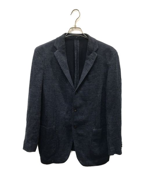 LARDINI（ラルディーニ）LARDINI (ラルディーニ) 段返りテーラードジャケット ネイビー サイズ:50の古着・服飾アイテム