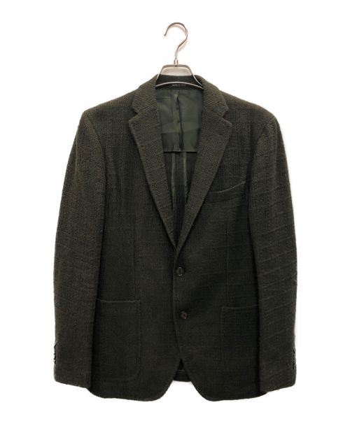 TAGLIATORE（タリアトーレ）TAGLIATORE (タリアトーレ) テーラードジャケット オリーブ サイズ:48の古着・服飾アイテム