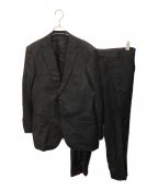 BLACK LABEL CRESTBRIDGEブラックレーベル クレストブリッジ）の古着「3ピースセットアップスーツ」｜ブラック