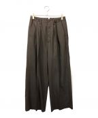 6(ROKU) BEAUTY&YOUTHロク ビューティーアンドユース）の古着「TOROPICAL CLOTH PANTS」｜グレー