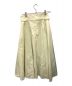 ebure (エブール) リンクルコットンタックフレアスカート グリーン サイズ:size36：15000円