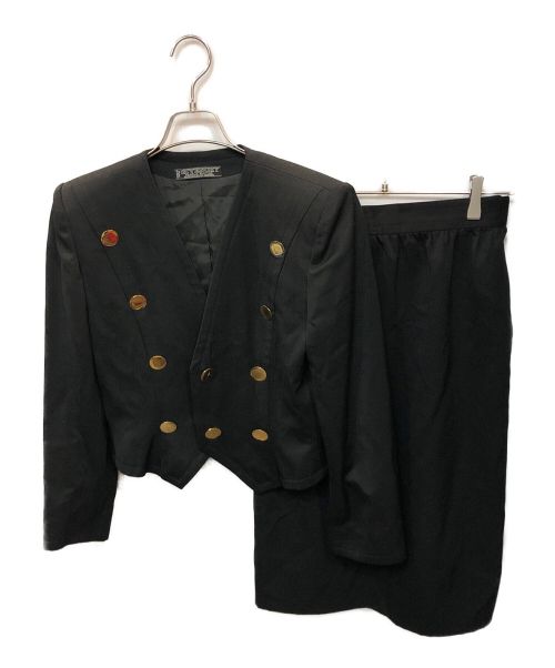GIVENCHY（ジバンシィ）GIVENCHY (ジバンシィ) ヴィンテージセットアップ ブラック サイズ:10の古着・服飾アイテム