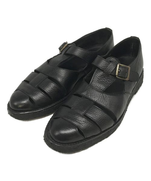 Lloyd footwear（ロイドフットウェア）Lloyd footwear (ロイドフットウェア) クレープソールグルカサンダル ブラック サイズ:size6の古着・服飾アイテム