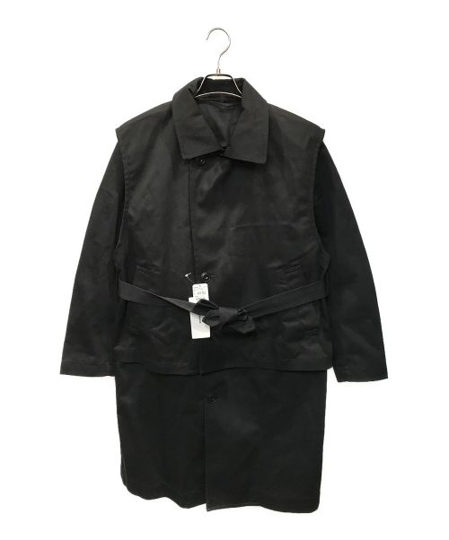 Dickies（ディッキーズ）Dickies (ディッキーズ) Toironier (トワロニエ) Layered Trench Coat ブラック サイズ:1の古着・服飾アイテム