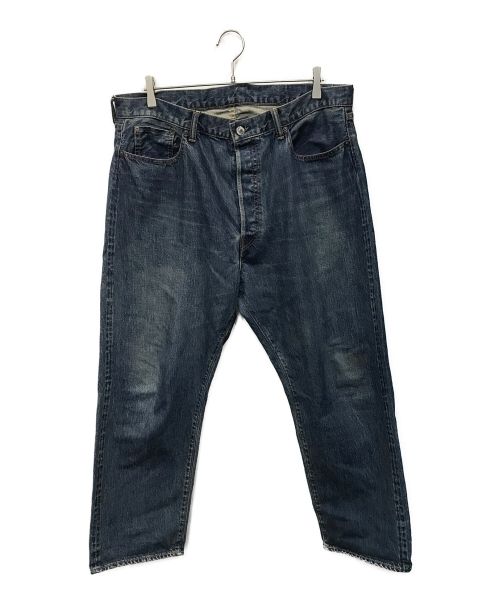 A.PRESSE（アプレッセ）A.PRESSE (アプレッセ) Washed Denim Wide Pants ブルー サイズ:38の古着・服飾アイテム