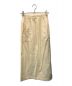 tricot COMME des GARCONS（トリココムデギャルソン）の古着「オールドフラワー刺繍スカート」｜イエロー