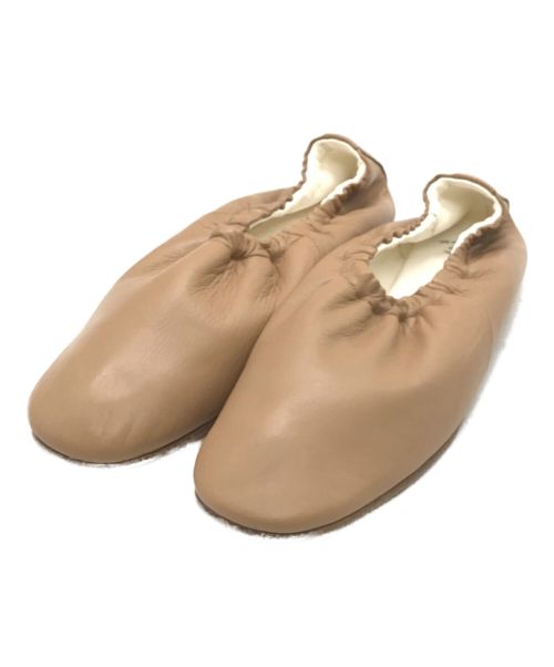 toshinosuke takegahara（トシノスケ タケガハラ）toshinosuke takegahara (トシノスケ タケガハラ) Ballet Shoes ブラウン サイズ:size235の古着・服飾アイテム