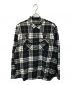 SUPREME×Hysteric Glamourシュプリーム×ヒステリックグラマー）の古着「21SS Plaid Flannel Shirt」｜グレー