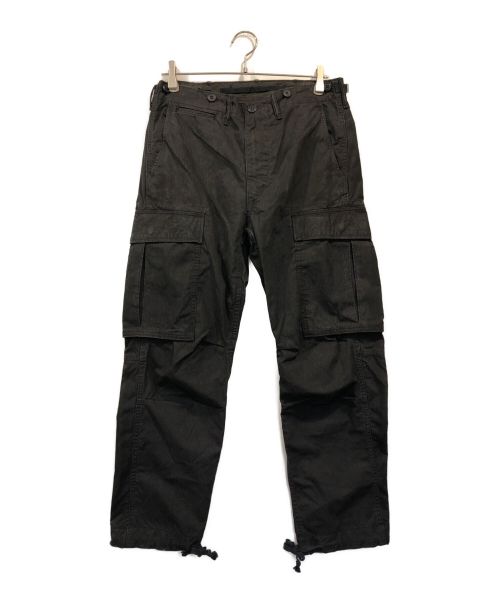 RRL（ダブルアールエル）RRL (ダブルアールエル) Canvas Surplus Cargo Pants ブラック サイズ:76cm（W30）の古着・服飾アイテム