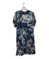 STUMBLY (スタンブリ―) Printed Pleats Dress ブルー サイズ:36：10000円